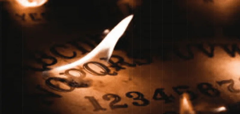 ouija quemandose