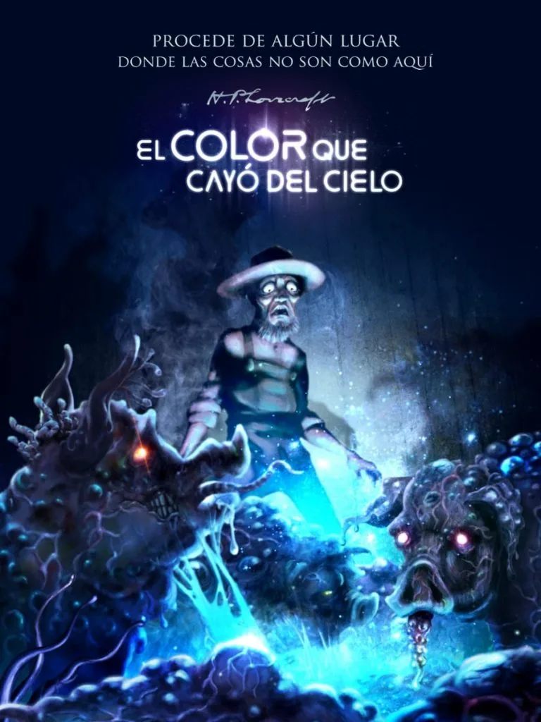 Relatos de H.P. Lovecraft que debes leer antes de morir. 4 El color que cayó del cielo de H. P. Lovecraft