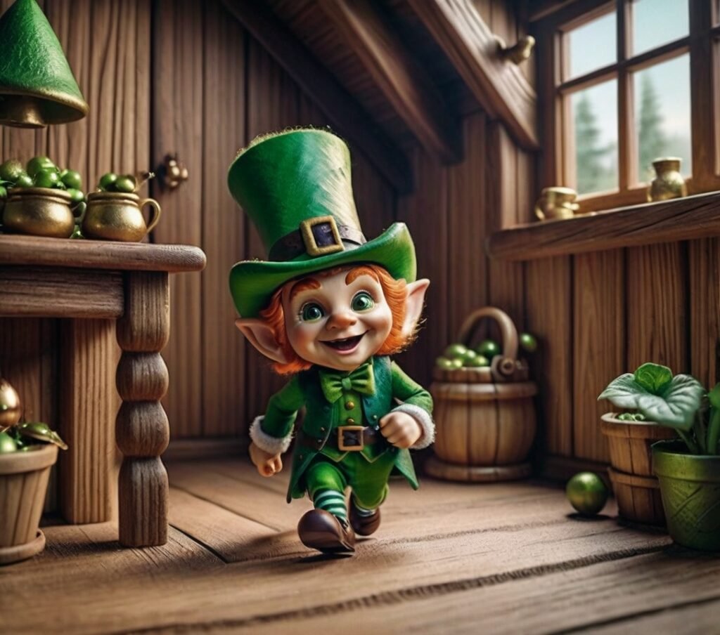 Duende caminando en tu casa